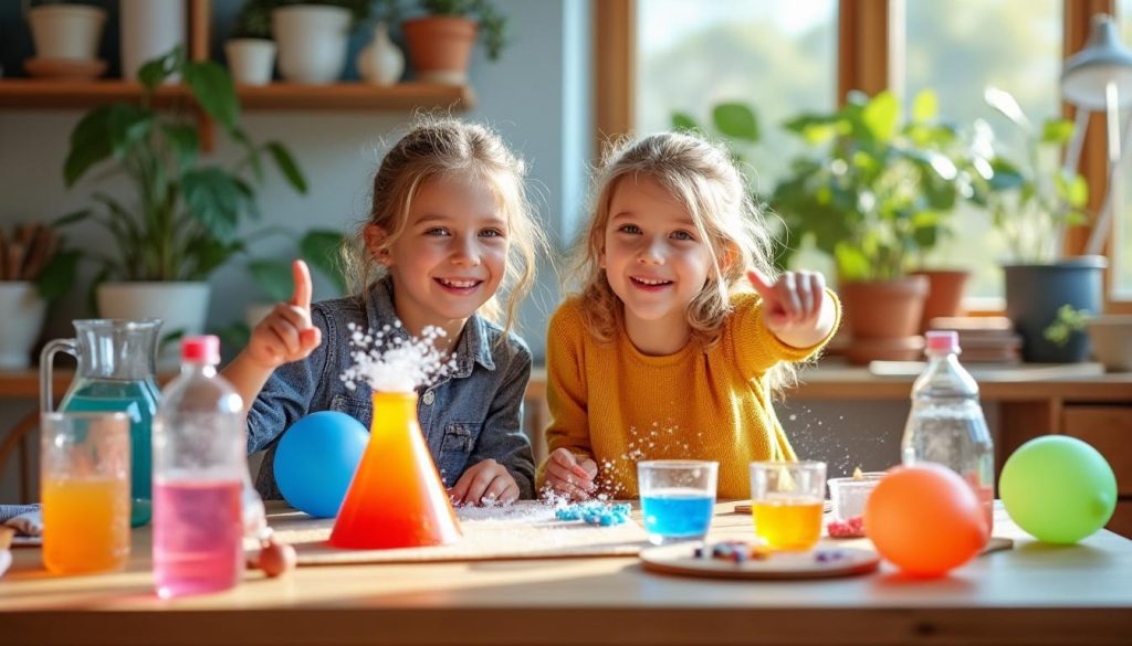 entdecken sie einfache und spannende experimente für kinder, die sie ganz bequem zu hause ausprobieren können. fördern sie spielerisch neugier und lernen!