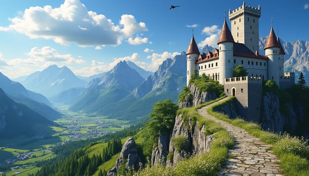 erleben sie die faszinierende geschichte und die atemberaubende aussicht der burg hohenwerfen – ein unvergessliches erlebnis inmitten der alpen.