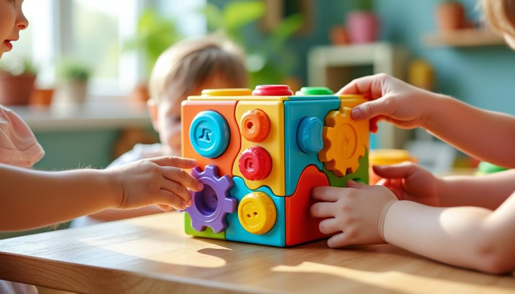 entdecken sie den motorikwürfel, ein spielerisches lernspielzeug zur förderung der feinmotorik bei kindern. ideal zur spielerischen entwicklung von geschicklichkeit und koordination.