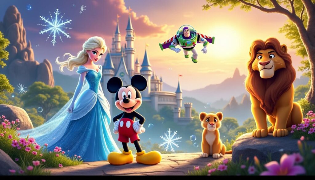 entdecke die beliebtesten disney-figuren und ihre spannenden geschichten. tauche ein in magische welten voller abenteuer und fantasie für groß und klein.