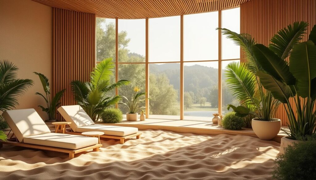 entdecken sie das sandarium, eine oase der entspannung und wellness, wo sie stress abbauen und neue energie tanken können.