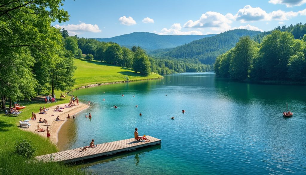 entdecken sie den kulkwitzer see bei leipzig – ein perfektes ziel für freizeitaktivitäten und naturerlebnisse in der region.