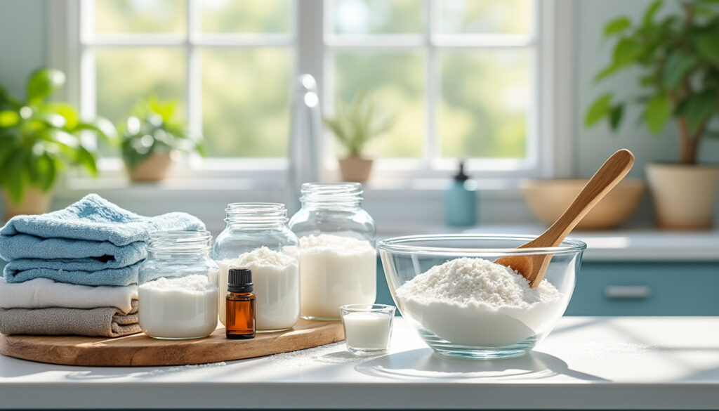 entdecken sie einfache rezepte, um waschmittel zu hause selber zu machen. nachhaltig, günstig und umweltfreundlich – so wird waschen zum kinderspiel!