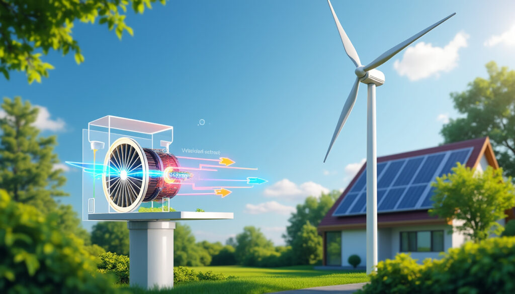 erfahren sie, wie eine private windkraftanlage funktioniert und entdecken sie die vorteile nachhaltiger und unabhängiger energieerzeugung für ihren haushalt.